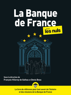 cover image of La Banque De France Pour Les Nuls